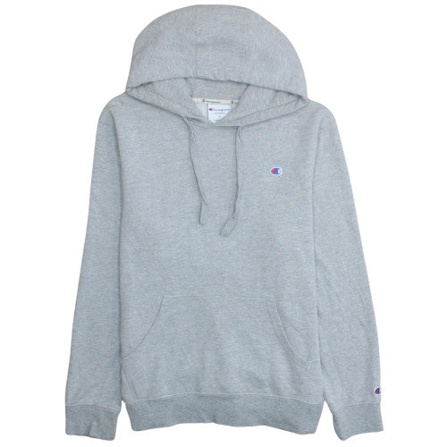Champion Mens Grey XL Pullover Hoodie Authentic Fleece Sweatshirt