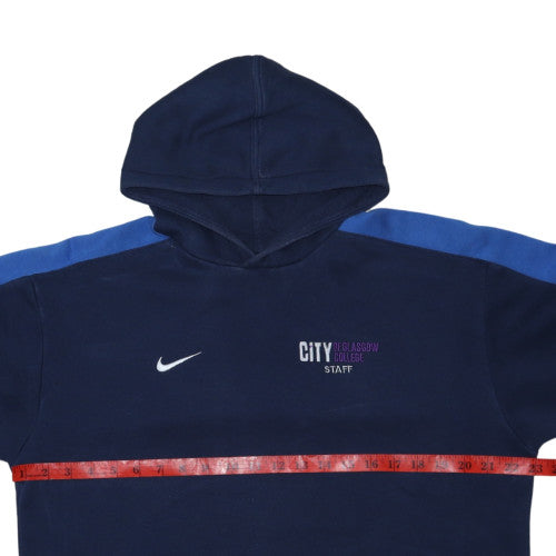 Nike Men's Navy Blue Dri-Fit Pullover Hoodie XL Staff Edition