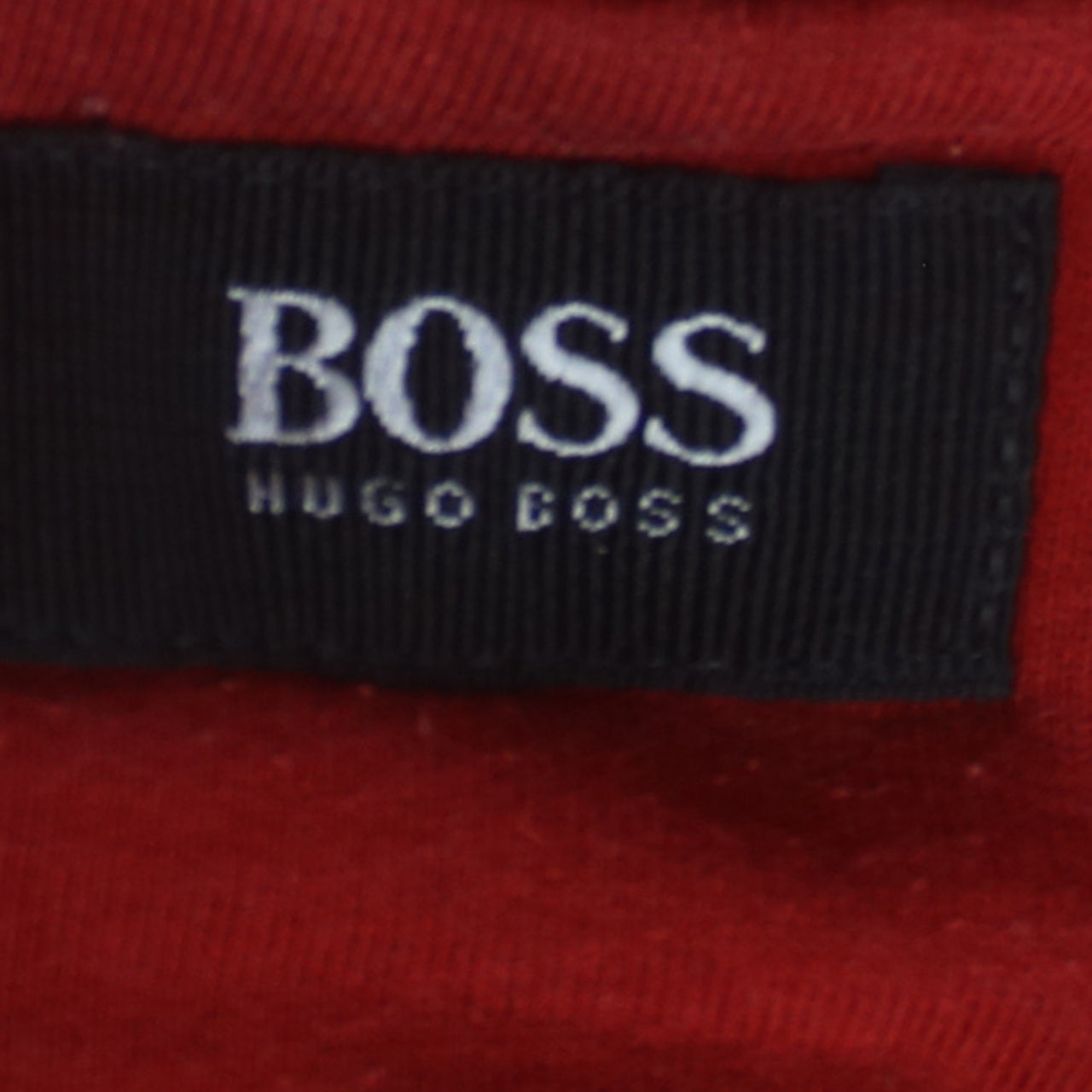 Hugo Boss Men's Red High Neck Pullover Sweatshirt Size S
