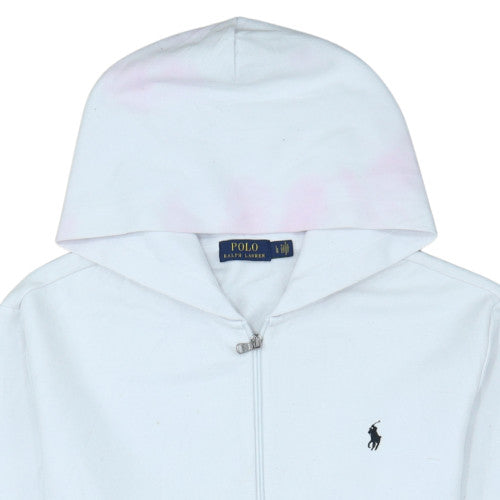 Polo Ralph Lauren Men's White Full Zip Hoodie Size L