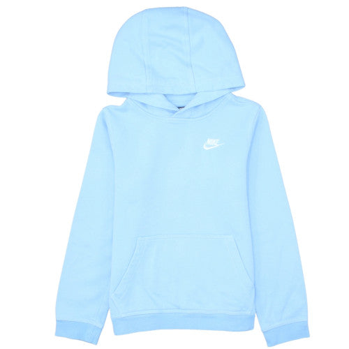 Nike Boys Blue Pullover Hoodie Fleece Regular Fit L 147-158cm