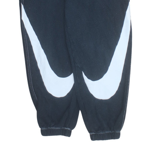 Nike Men's Black Small Fleece Jogger Activewear Trousers