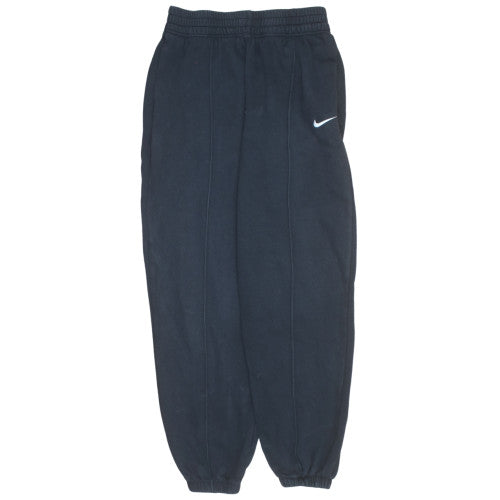 Nike Boys Black Small Jogger Sweatpants with Elastic Waist and Logo