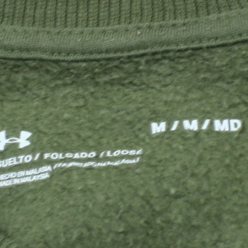 Under Armour Men's Green Pullover Graphic Sweatshirt M