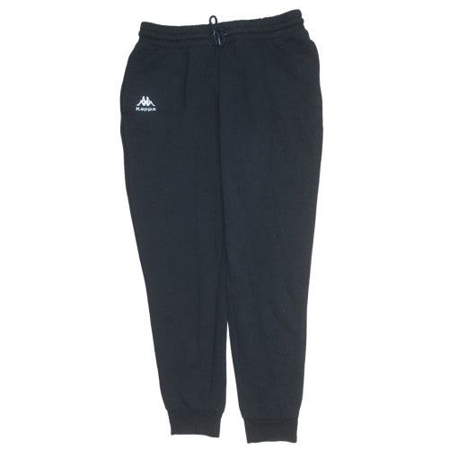 Kappa Men's Black XL Jogger Sweatpants Tapered Fleece Trousers