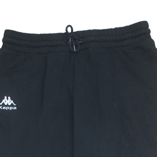 Kappa Men's Black XL Jogger Sweatpants Tapered Fleece Trousers