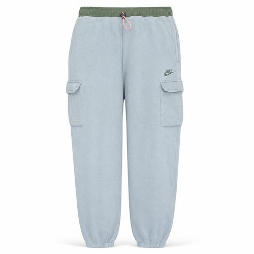 Nike Men’s Grey Fleece Jogger Trousers Size L Loose Fit