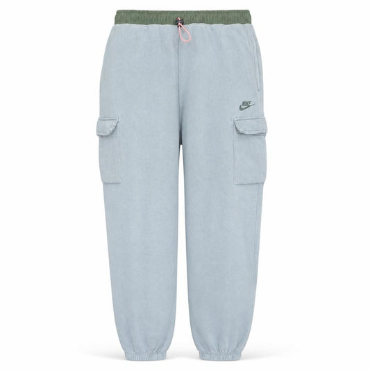 Nike Men’s Grey Fleece Jogger Trousers Size L Loose Fit