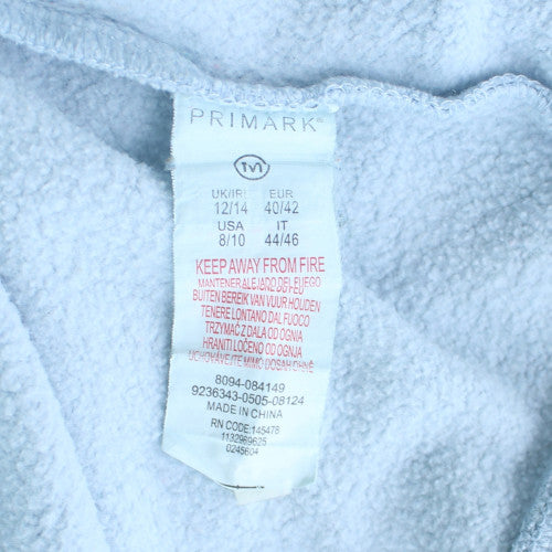 Primark Women Light Blue Stitch Sweatshirt Size 12/14 Pullover