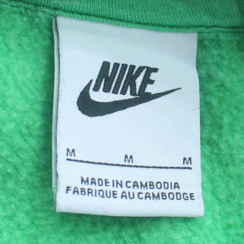 Nike Men's Green Crew Neck Fleece Pullover Sweatshirt M