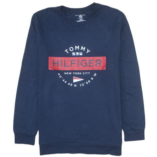 Tommy Hilfiger Men's Navy XL Pullover Crew Neck Jumper