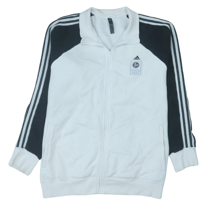 Adidas Men's White XL Full Zip Sports Sweatshirt