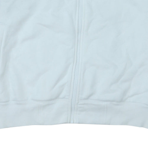 Adidas Men's White XL Full Zip Sports Sweatshirt