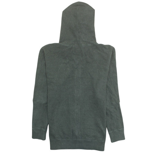 Barbour Men's Green Full Zip Hoodie XL Fleece Casual Sweatshirt