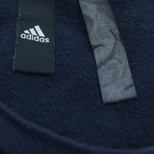 Adidas Men’s Blue Crew Neck Pullover Sweatshirt Size M