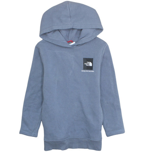 The North Face Boys Blue XL Pullover Fleece Hoodie Lightweight Casual