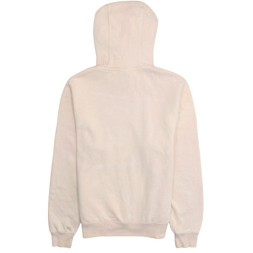 Nike Men's Beige Pullover Hoodie Small Fleece Lined Sportswear