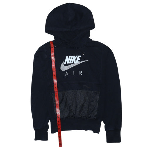 Nike Air Men's Black XS Pullover Hoodie Cotton Blend