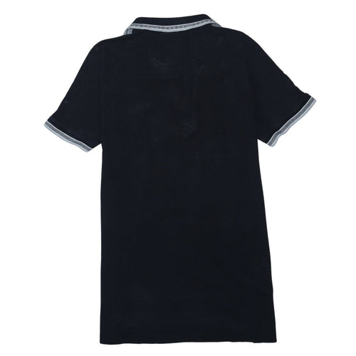 Hugo Boss Men's Black Modern Fit Cotton Polo Shirt Size L