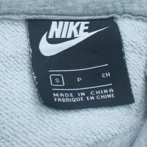 Nike Men's Grey Pullover Hoodie Small Lightweight Fleece Sportswear