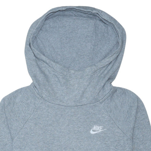 Nike Men's Grey Pullover Hoodie Small Lightweight Fleece Sportswear