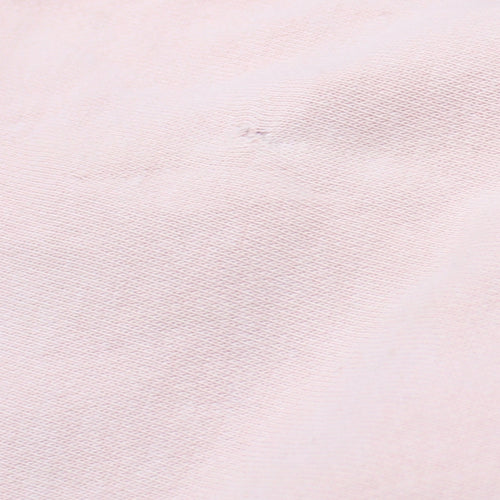 Tommy Hilfiger Women Pink Cotton Blend Sweatshirt Size M Crew Neck