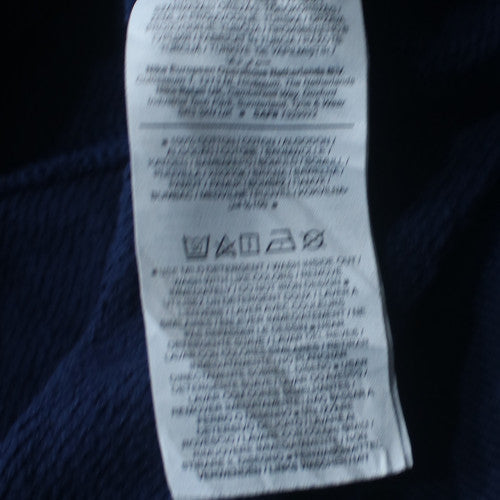 Nike Men's Blue 2XL Embroidered Swoosh Pullover Sweatshirt