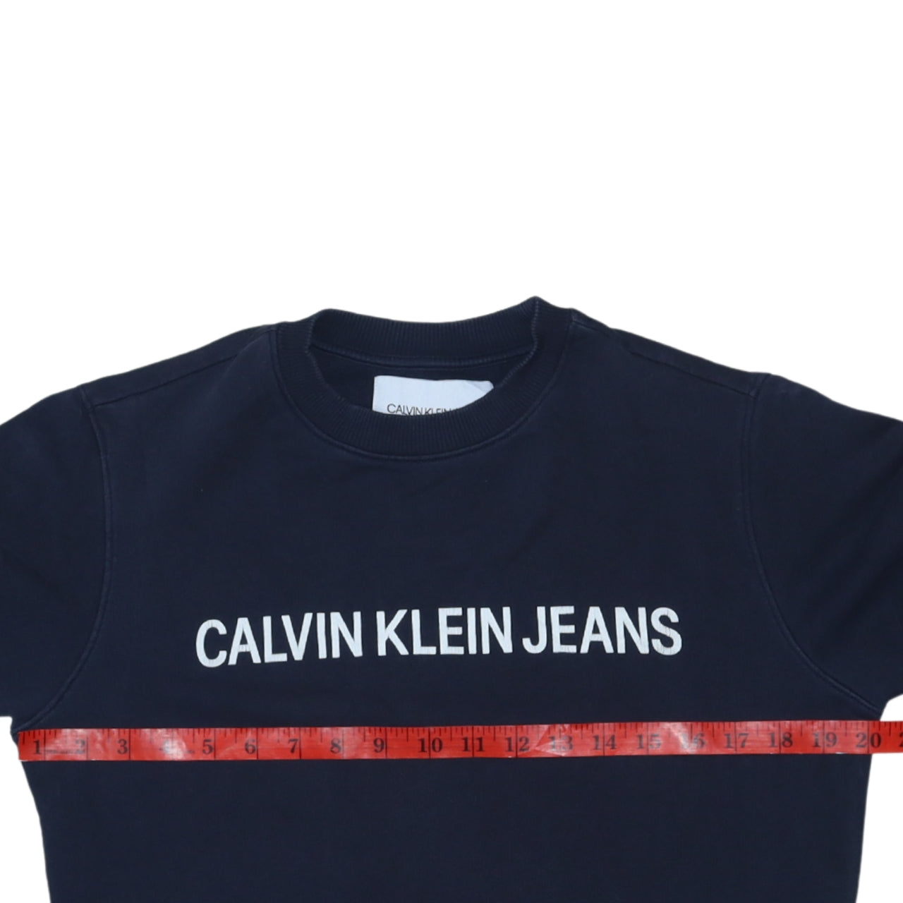 Calvin Klein Jeans Men's Blue XS Pullover Sweatshirt