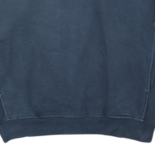 Nike Men's Blue Lipscomb Softball 1/4 Zip Fleece Sweatshirt Size S
