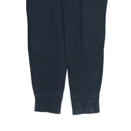 Nike Mens Black Jogger Trousers L Regular Fit Cotton Blend