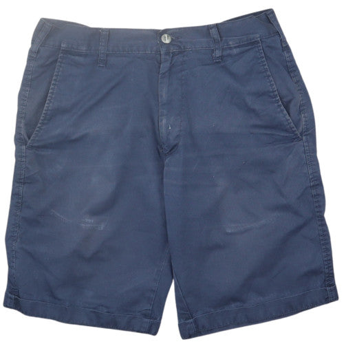 Carhartt Men's Blue Chino Workwear Shorts Size 32 Regular Fit