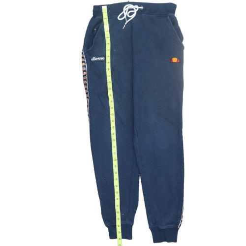 Ellesse Men's Blue Sweatpants S Regular Fit Fleece Joggers