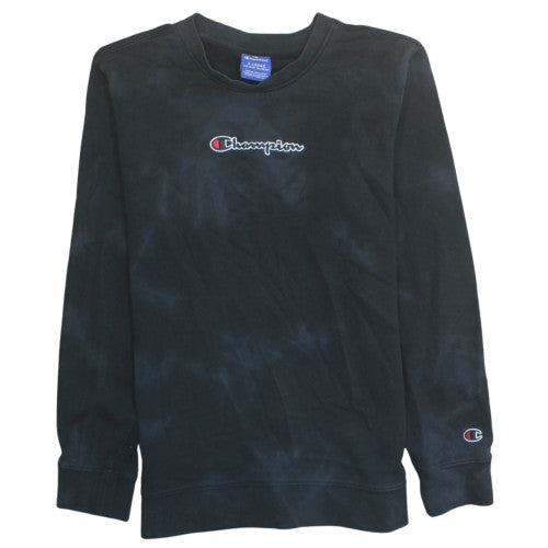 Champion Boys Black XL Crew Neck Pullover Sweatshirt 13-14 Years