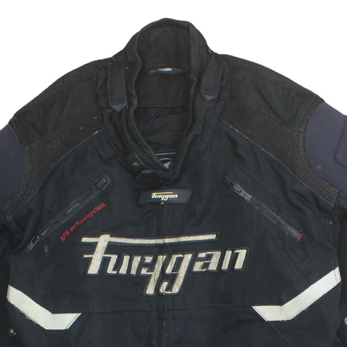 Furygan Men's Black 3XL Motorcycle Jacket Waterproof Lined Armor Protection