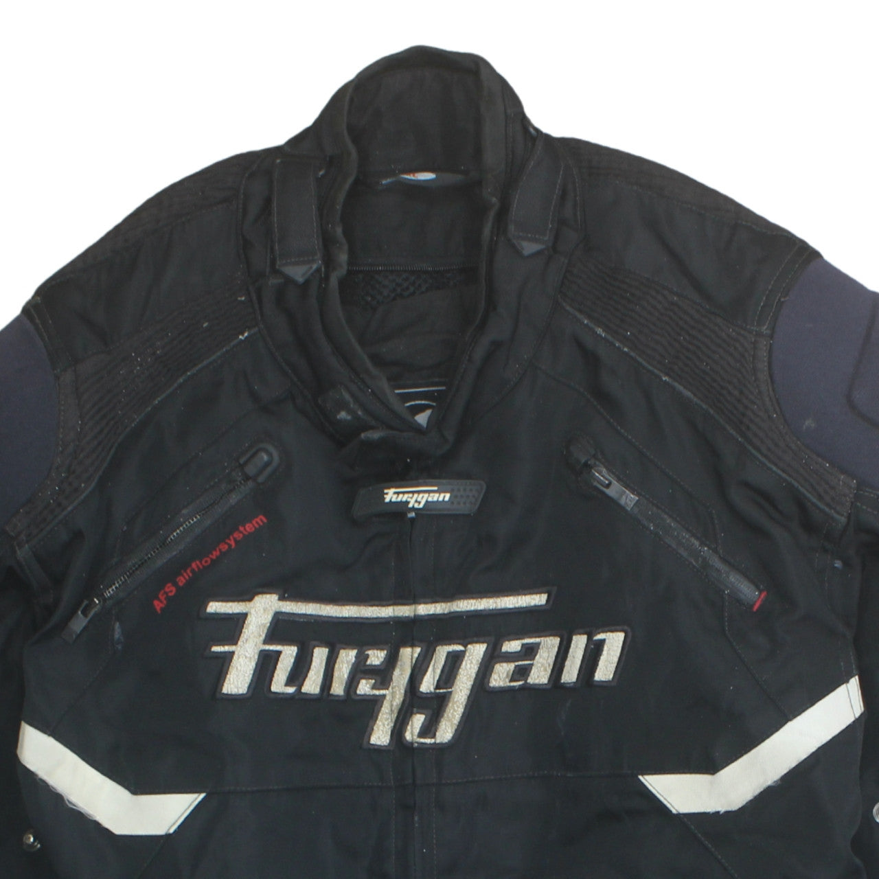 Furygan Men's Black 3XL Motorcycle Jacket Waterproof Lined Armor Protection
