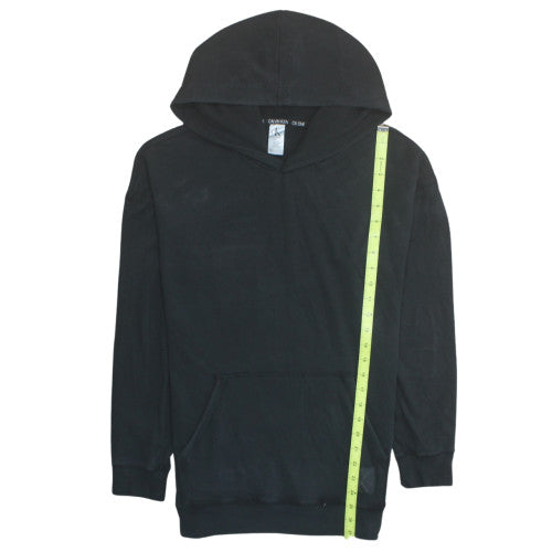 Calvin Klein Women’s Black Pullover Hoodie Size S Cotton Blend