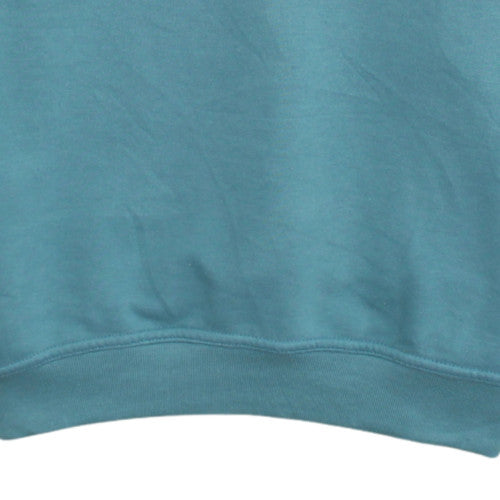 Bounded Waters Mens Blue Nautical Embroidered Sweatshirt L