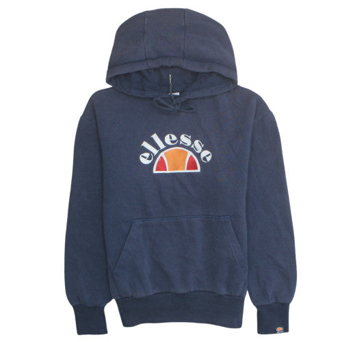 Ellesse Mens Blue XS Pullover Hoodie with Logo Design