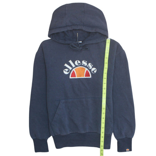 Ellesse Mens Blue XS Pullover Hoodie with Logo Design