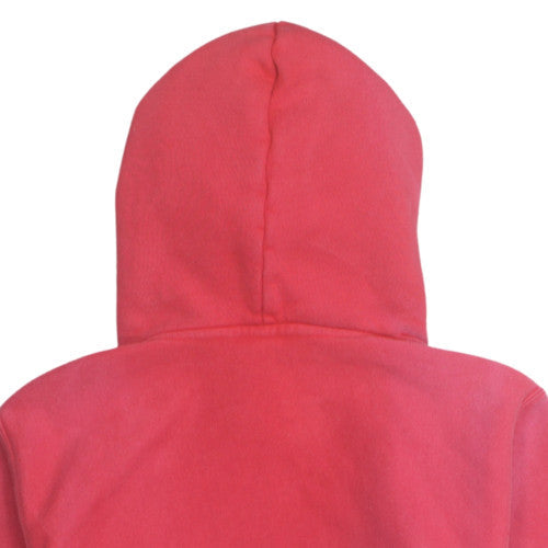 Champion Womens Red Reverse Weave Hoodie M Cotton Blend Pullover