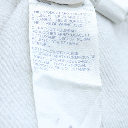 Tommy Jeans Women's White Small Pullover Hoodie with Logo