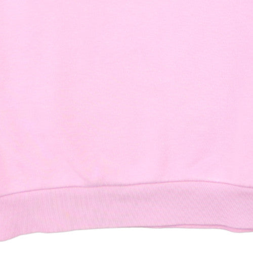 Adidas Womens Pink Crew Neck Pullover Sweatshirt Size M