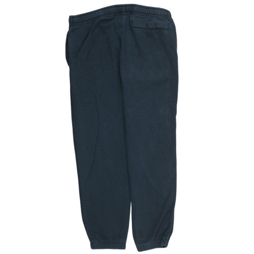 Nike Men's Black Cotton Fleece Sweatpants M Regular Fit
