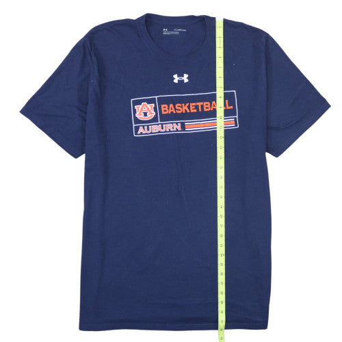 Under Armour Men's Navy Auburn Basketball Graphic T-Shirt Size XL