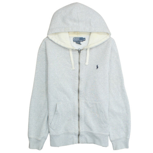 Ralph Lauren Men's Grey Full Zip Hoodie Size M