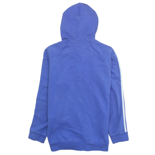 Adidas Men's Blue Full Zip Hoodie XL Fleece Sportswear