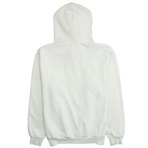 Dickies Womens Ivory Pullover Hoodie Large Fleece Lined