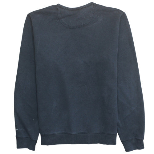 Nike Womens Black Cotton Blend Pullover Sweatshirt M