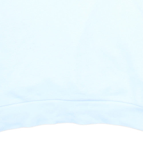 adidas Men's White Pullover Crew Neck Sweatshirt M