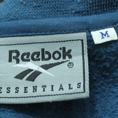 Reebok Men's Blue Pullover Sweatshirt M Crew Neck Vintage Sportswear